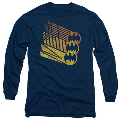 Batman Bat Signal Shapes Long Sleeve Shirt