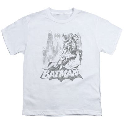 Batman Bat Sketch Kids T-Shirt