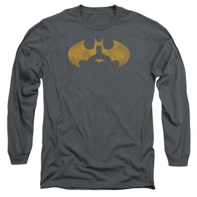 Batman Bat Symbol Knockout Long Sleeve Shirt