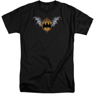 Batman Bat Wings Logo Tall T-Shirt