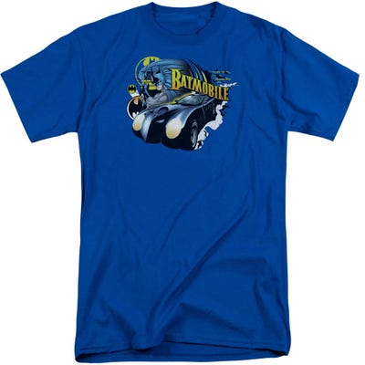 Batman Batmobile Cool Tall T-Shirt