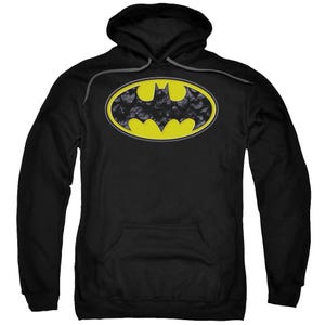 Batman Bats In Logo Hoodie