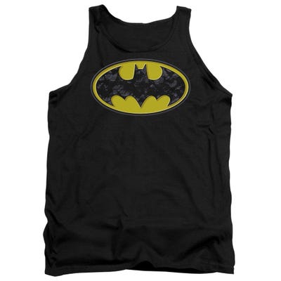 Batman Bats In Logo Tank Top
