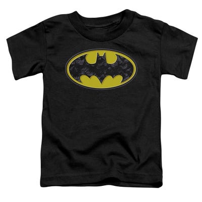 Batman Bats In Logo Toddler T-Shirt