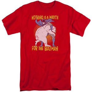 Batman Bear Wrestling Tall T-Shirt