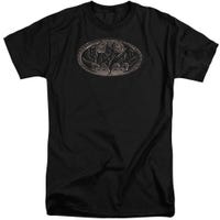 Batman Bio Mech Bat Shield Tall T-Shirt