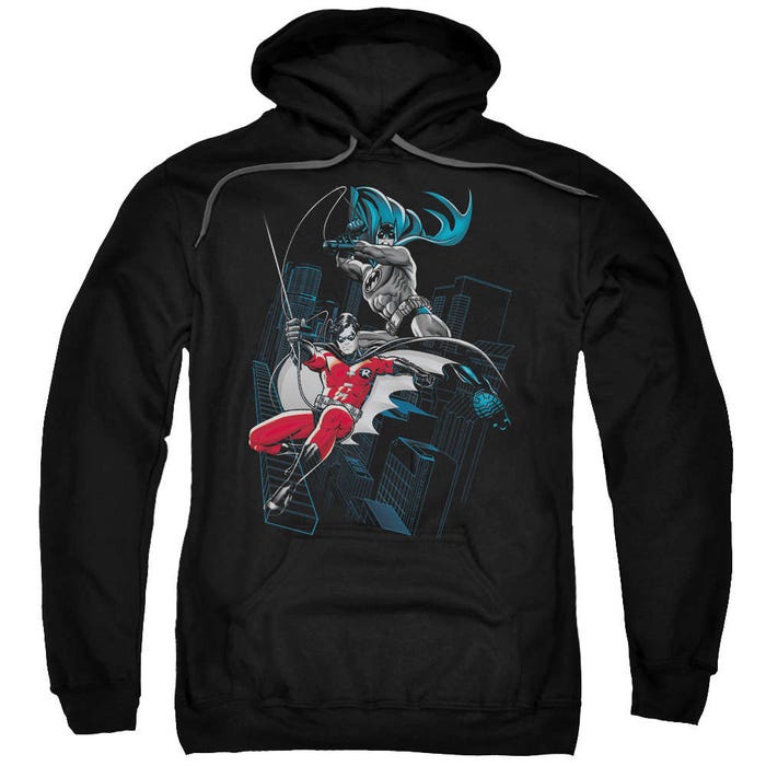 Batman Black And White Hoodie
