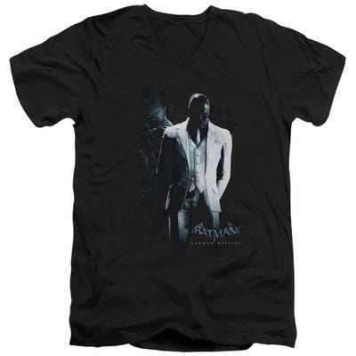 Batman Black Mask V-Neck T-Shirt