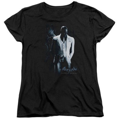 Batman Black Mask Womens T-Shirt