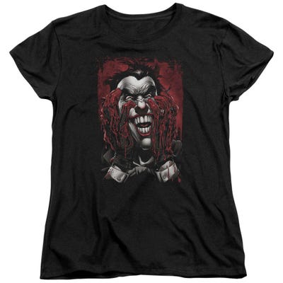 Batman Blood In Hands Womens T-Shirt