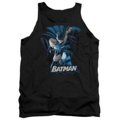 Batman Blue And Gray Tank Top