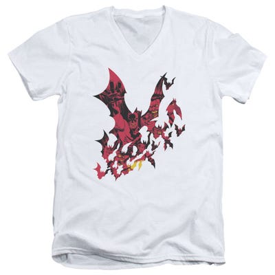 Batman Broken City V-Neck T-Shirt
