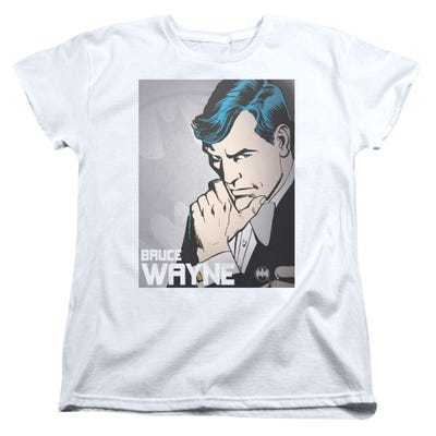 Batman Bruce Wayne Womens T-Shirt
