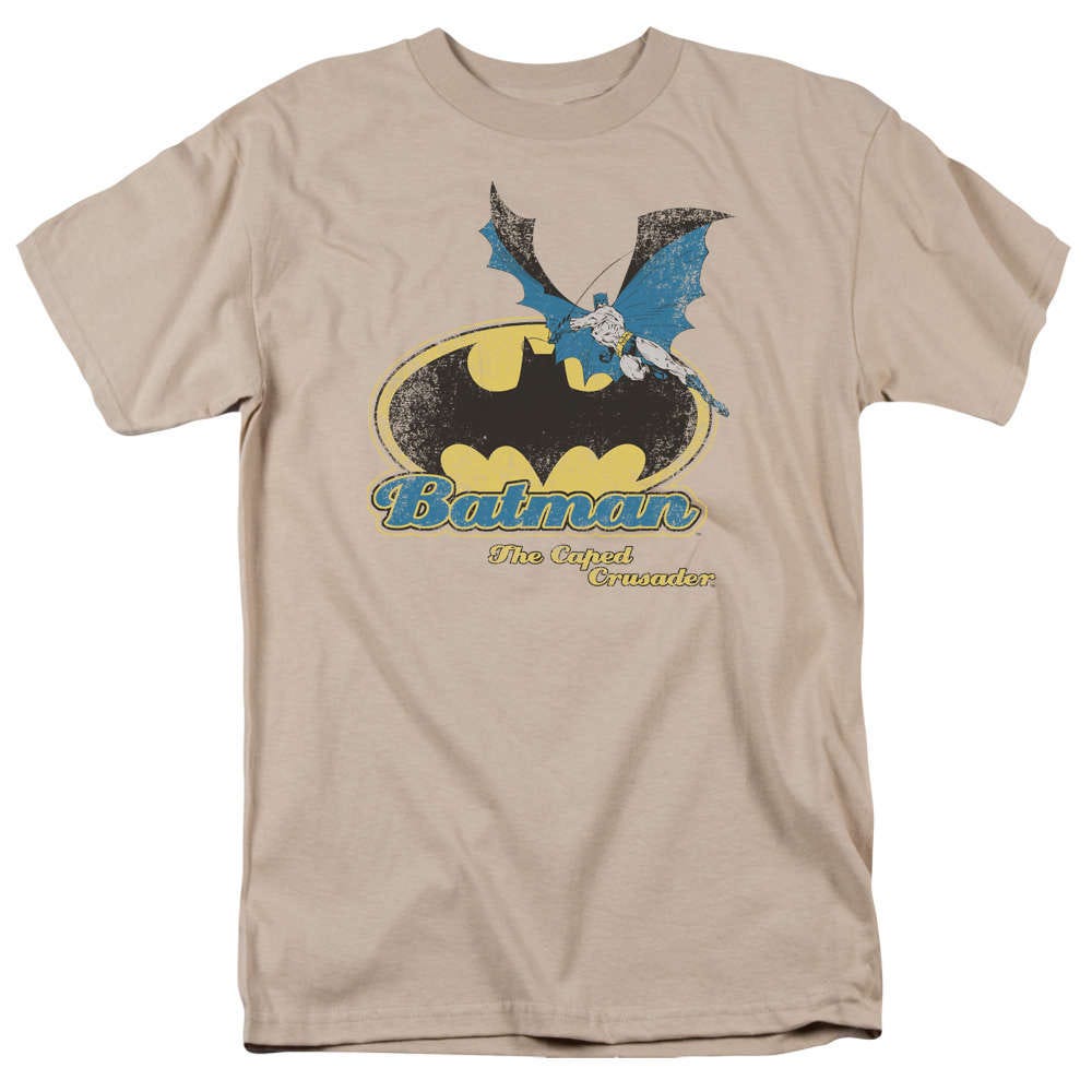Gotham Batman Caped Crusader Adult T Shirt