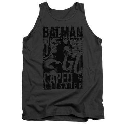 Batman Caped Crusader Vintage Tank Top