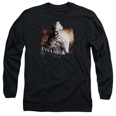 Batman Certified Insane Joker Long Sleeve Shirt