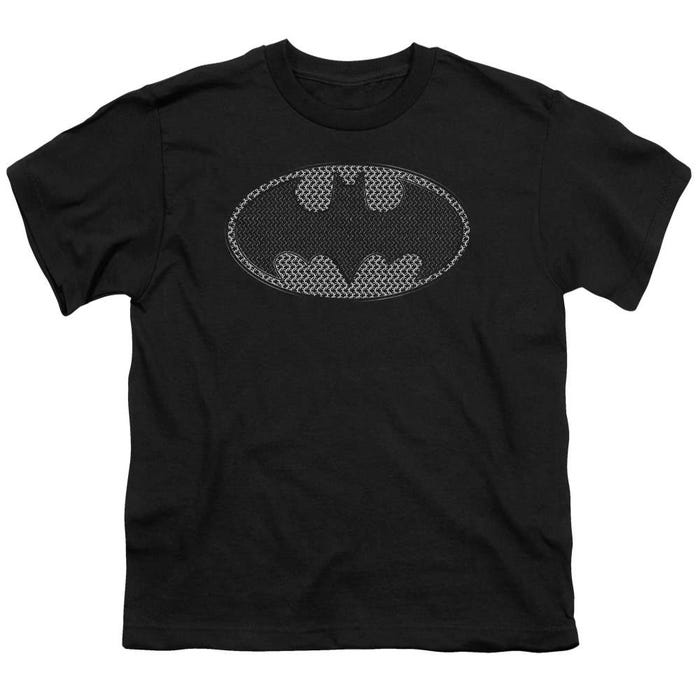 Batman Chainmail Shield Kids T-Shirt