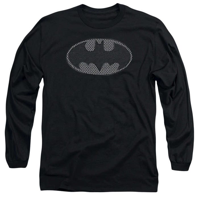 Batman Chainmail Shield Long Sleeve Shirt