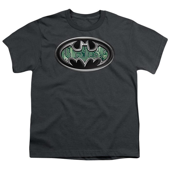 Batman Circuitry Shield Kids T-Shirt