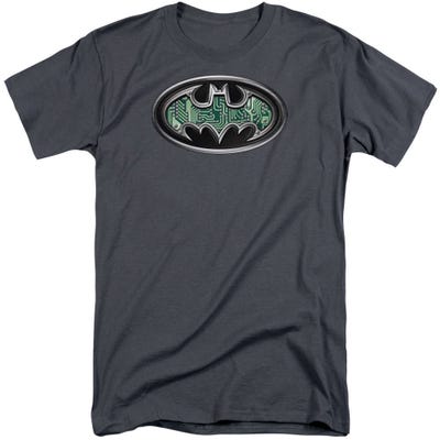 Batman Circuitry Shield Tall T-Shirt