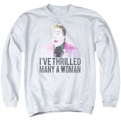 Batman Classic I've Thrilled Man A Woman Sweatshirt