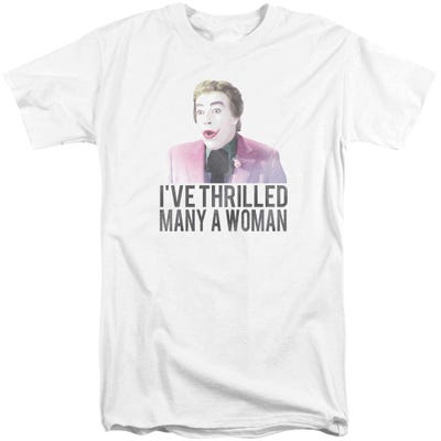 Batman Classic I've Thrilled Man A Woman Tall T-Shirt
