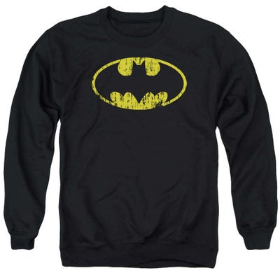 Batman Classic Logo Distressed Sweatshirt