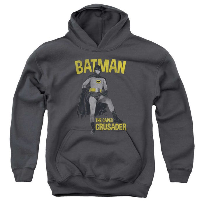 Batman Classic TV Caped Crusader Kids Hoodie