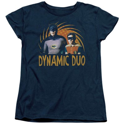 Batman Classic TV Dynamic Duo Womens T-Shirt