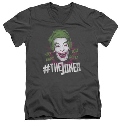 Batman Classic TV #Joker V-Neck T-Shirt