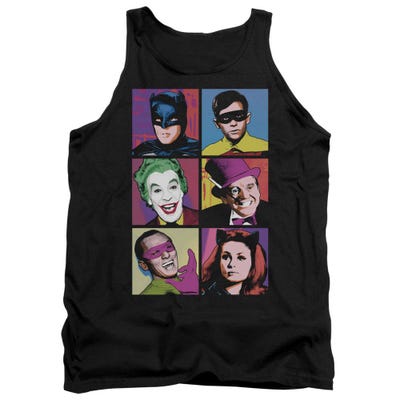 Batman Classic TV Pop Cast Tank Top