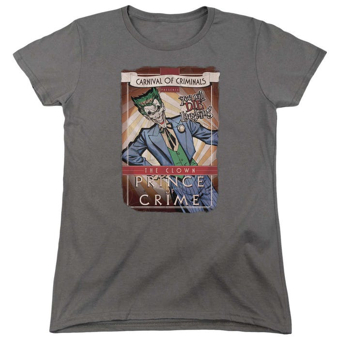 Batman Clown Prince Womens T-Shirt