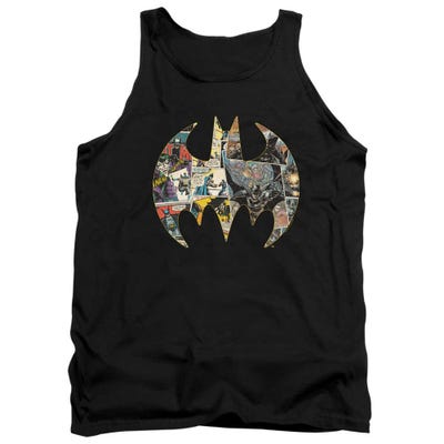 Batman Collage Shield Tank Top