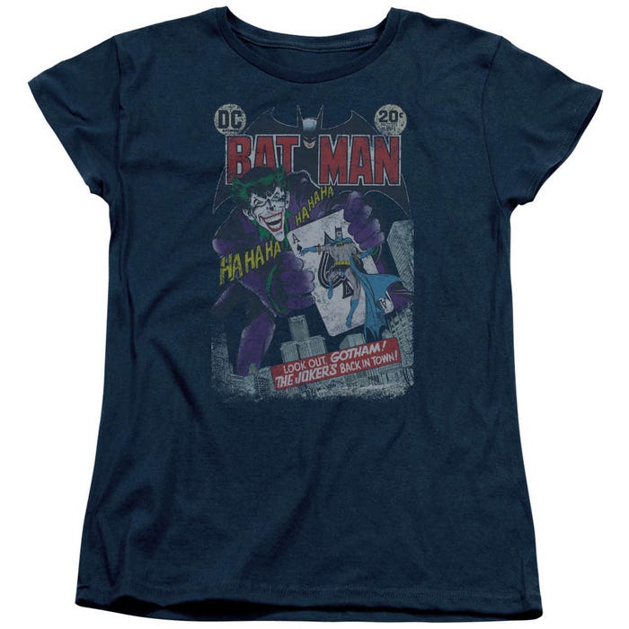 Batman Comic #251 Distressed Womens T-Shirt