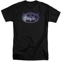 Batman Cracked Shield Tall T-Shirt