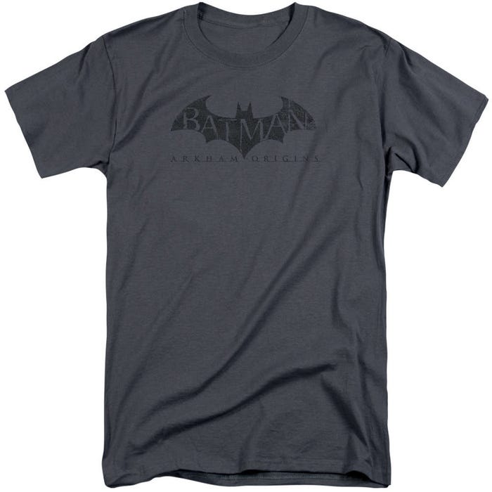 Batman Crackle Logo Tall T-Shirt