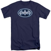 Batman Cyber Bat Shield Tall T-Shirt