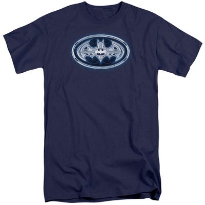 Batman Cyber Bat Shield Tall T-Shirt