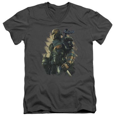 Batman Deathstroke V-Neck T-Shirt