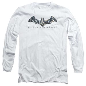 Batman Descending Logo Long Sleeve Shirt