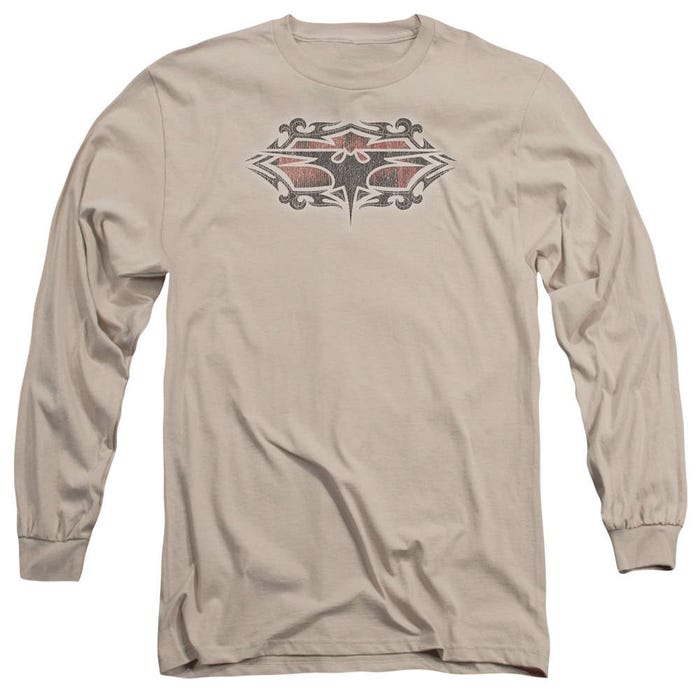 Batman Distressed Gothic Bat Long Sleeve Shirt