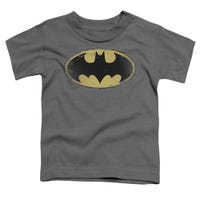 Batman Distressed Shield Toddler T-Shirt