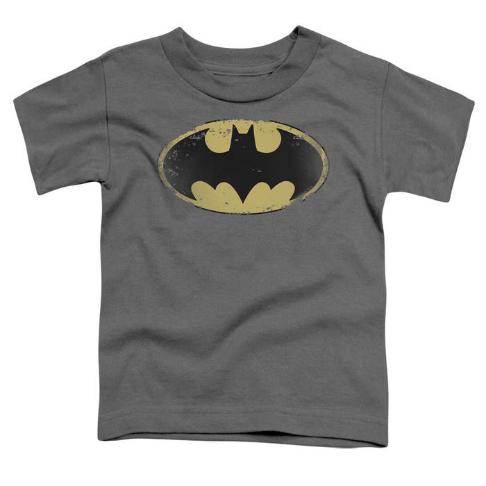Batman Distressed Shield Toddler T-Shirt