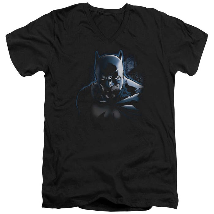 Batman Dont Mess With The Bat V-Neck T-Shirt