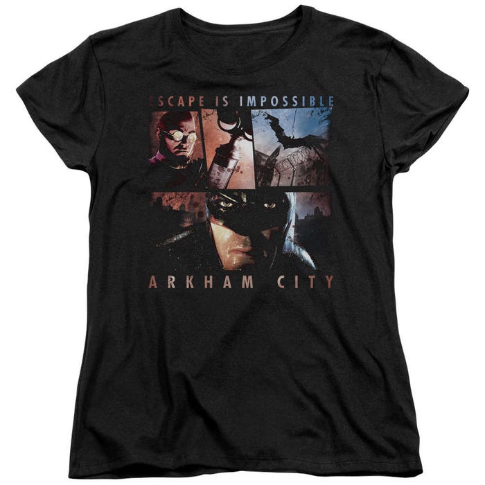 Batman Escape Is Impossible Womens T-Shirt