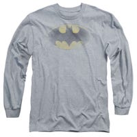 Batman Faded Logo Long Sleeve Shirt