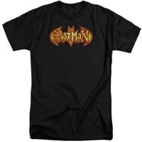 Batman Fiery Shield Tall T-Shirt