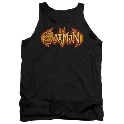 Batman Fiery Shield Tank Top