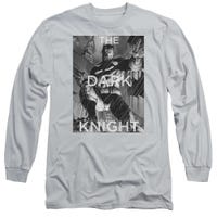 Batman Fighting The Storm Long Sleeve Shirt