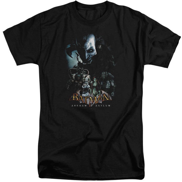 Batman Five Against One Tall T-Shirt